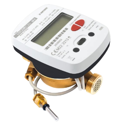 BMETERS HYDROCAL METER TEPLA M4 DN15 NAPÁJANIE